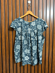 Chest 21  Lenght 25  Fabric linen Womens Wear Sleeveless Top