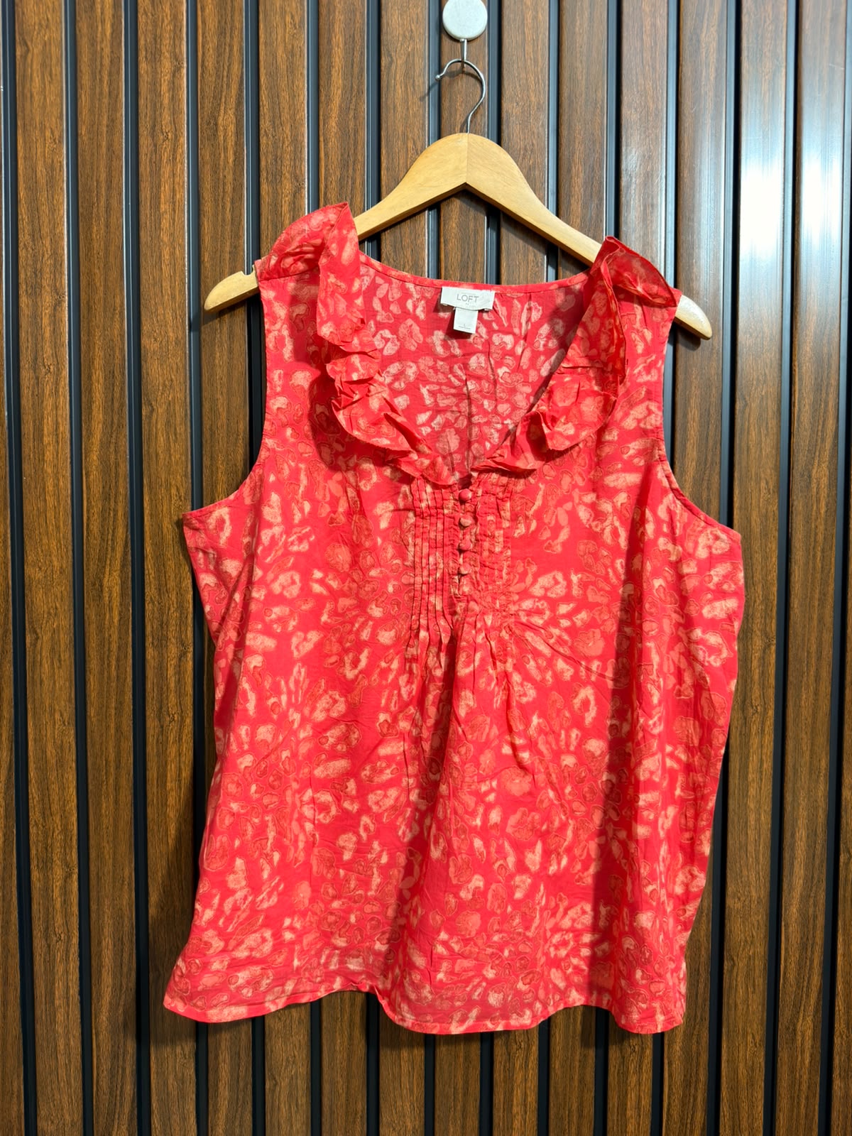 Chest 21   Lenght 25  Fabric cotton Western Ladies Sleeveless Top