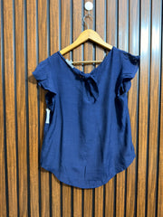 Chest 19  Lenght 22  Fabric Georgette Western Branded Womens Sleeveless Tops