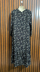 Chest 18  Lenght 49  Fabric silk Western Branded Maxi Dress