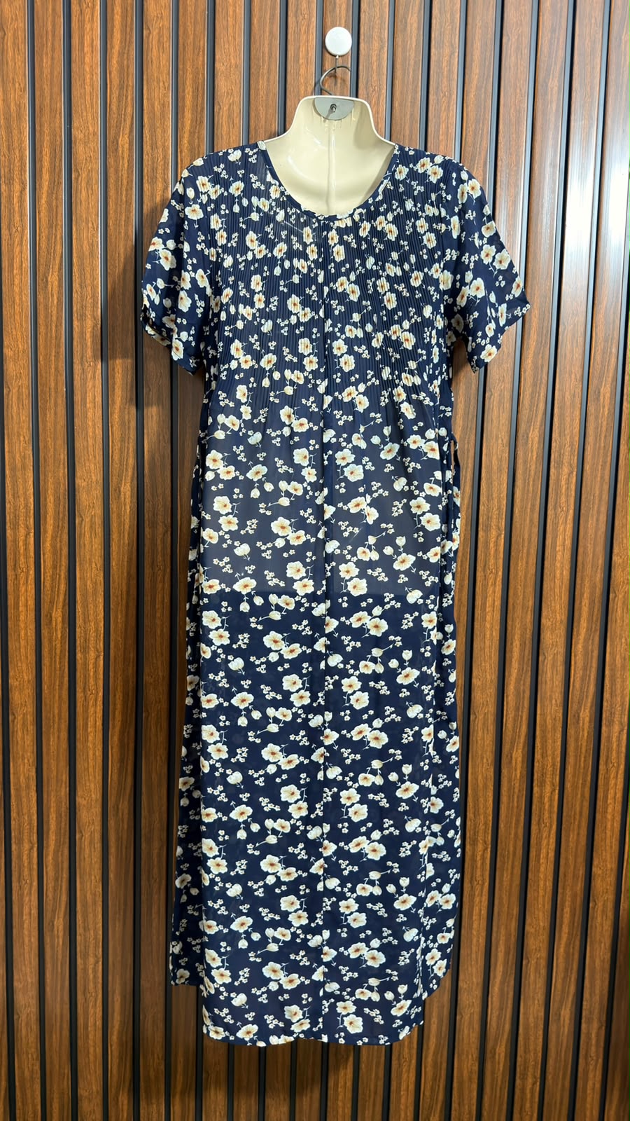 Chest 22.5  Lenght 49  Fabric chiffon Womens Long Maxi Outfit