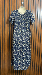 Chest 22.5  Lenght 49  Fabric chiffon Womens Long Maxi Outfit