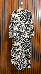 Chest 19  Lenght 50   Fabric silk Western Long Maxi Dress