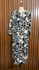 Chest 19  Lenght 50   Fabric silk Western Long Maxi Dress