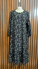 Chest 18  Lenght 49  Fabric silk Western Branded Maxi Dress