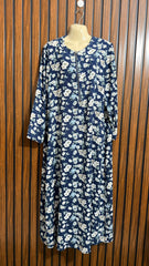 Chest 21  Lenght 51  Fabric Georgette Western Maxi Dress