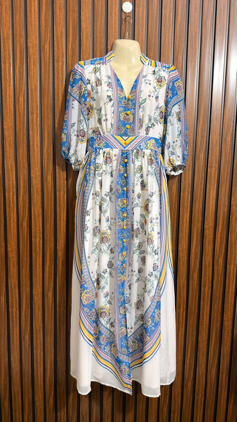 Chest 18  Lenght 53  Fabric chiffon Western Long Maxi Wear