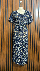 Chest 22.5  Lenght 49  Fabric chiffon Womens Long Maxi Outfit