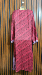Chest 22  Lenght 46  Fabric silk Western Branded Long Maxi