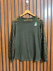 Chest 20  Lenght 25 Branded Basic Winter Top
