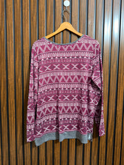 Chest 21  Lenght 26 Western Classic Winter Top