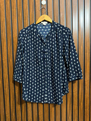 Chest 20  Lenght 26  Fabric chiffon Western Branded Womens Full Sleeve Top