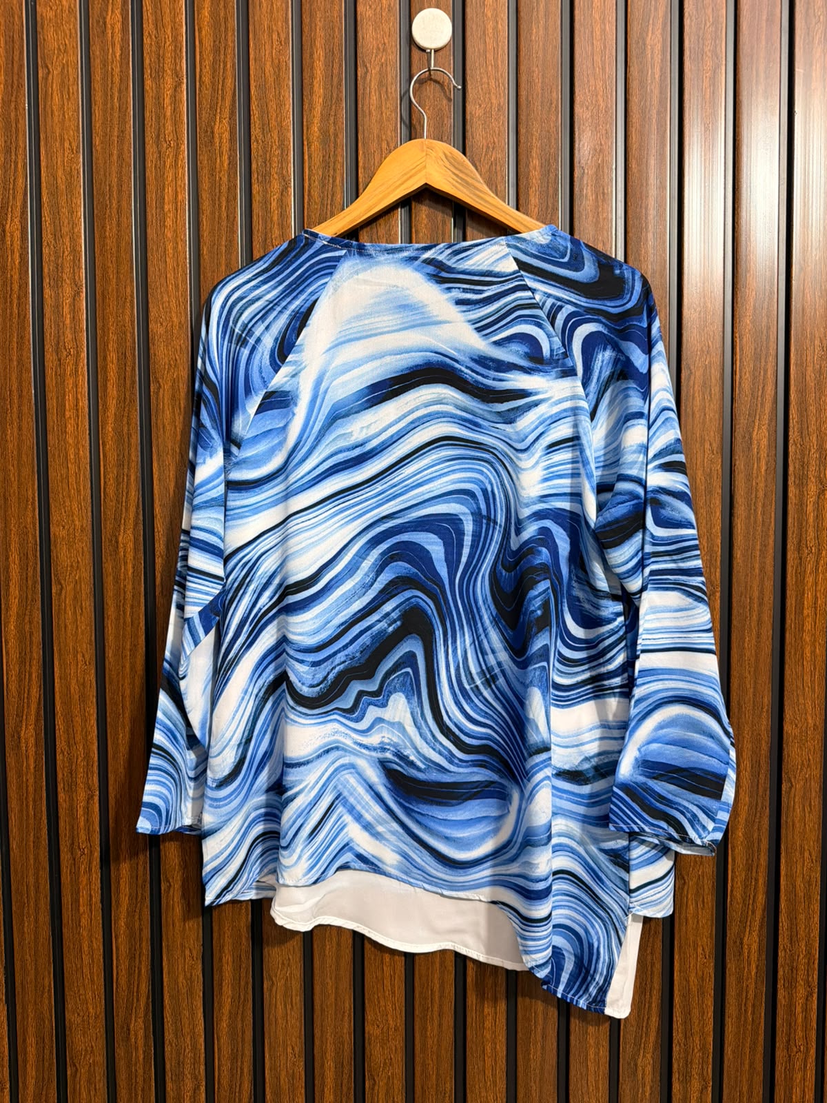 Chest 18  Lenght 27  Fabric chiffon Western Full Sleeve Tops
