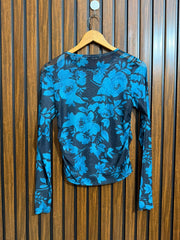 Chest 19  Lenght 20  Fabric net Branded Womens Full Sleeve Tops