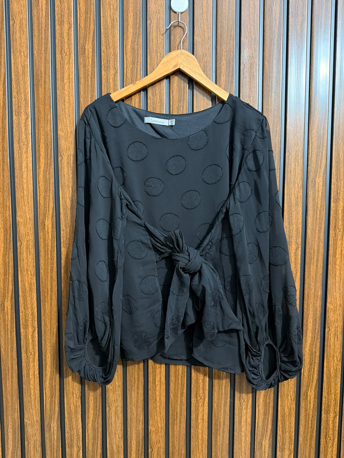 Chest 19  Lenght 23  Fabric chiffon Womens Branded Full Sleeve Top
