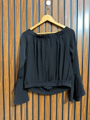Chest 19  Lenght 20  Fabric silk Ladies Branded Full Sleeve Tops