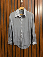 Chest 21  Lenght 25 to 29  Fabric silk Full Sleeve Top for Women