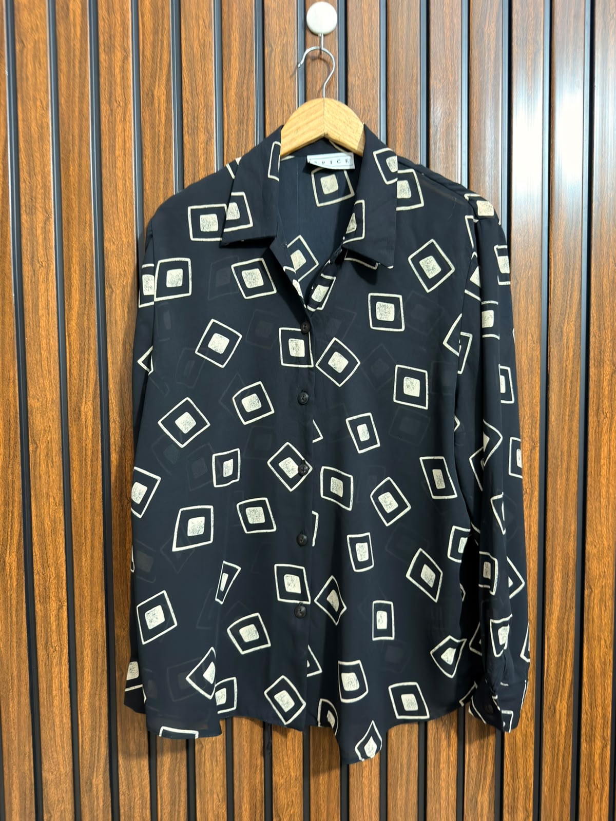 Chest 21  Lenght 27  Fabric chiffon Branded Full Sleeve Tops