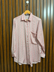 Chest 18  Lenght 30  Fabric silk Ladies Western Full Sleeve Top
