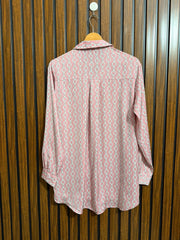 Chest 18  Lenght 30  Fabric silk Ladies Western Full Sleeve Top
