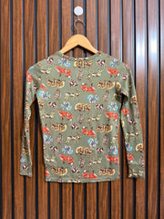 Chest 15  Length 19 Western Branded Womens Winter Top