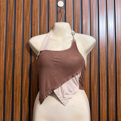 Chest 18  Lenght 16  Fabric jersey Womens New Crop Top
