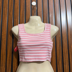 Chest 18  Lenght 11  Fabric jersey Womens Latest Crop Top