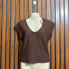 Chest 19  Lenght 18  Fabric rayon Womens Basic Crop Top