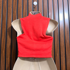 Chest 18  Lenght 14  Fabric jersey Ladies Branded Crop Top