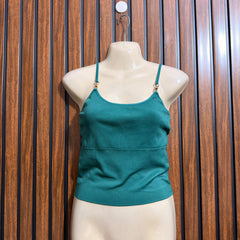 Chest 18  Lenght 15  Fabric jersey Ladies Daily Wear Crop Top