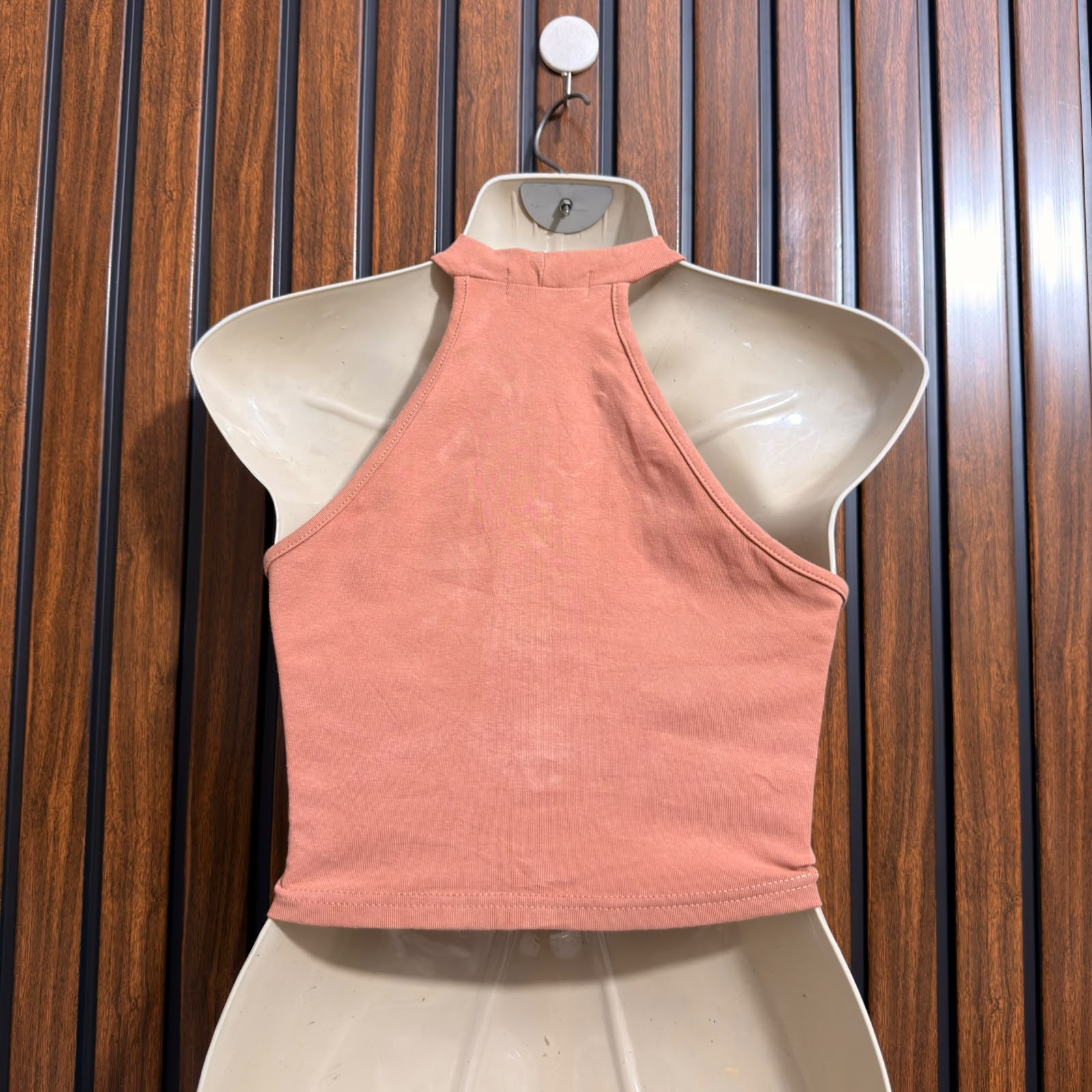 Chest 18  Lenght 13  Fabric jersey Womens Simple Crop Top