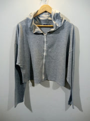 Western Branded Crop Hoodies For Women's
