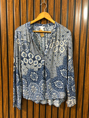 Chest 18  Length 23 To 25  Fabric Rayon Trendy Full Sleeve Tops for Women