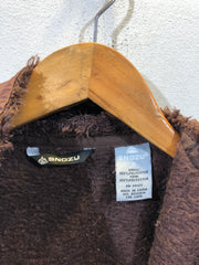 Fur & Frontier: Women's Sleeveless Jackets with Western Flair