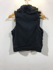 Wander the Wild West: Women's Sleeveless Fur Jackets