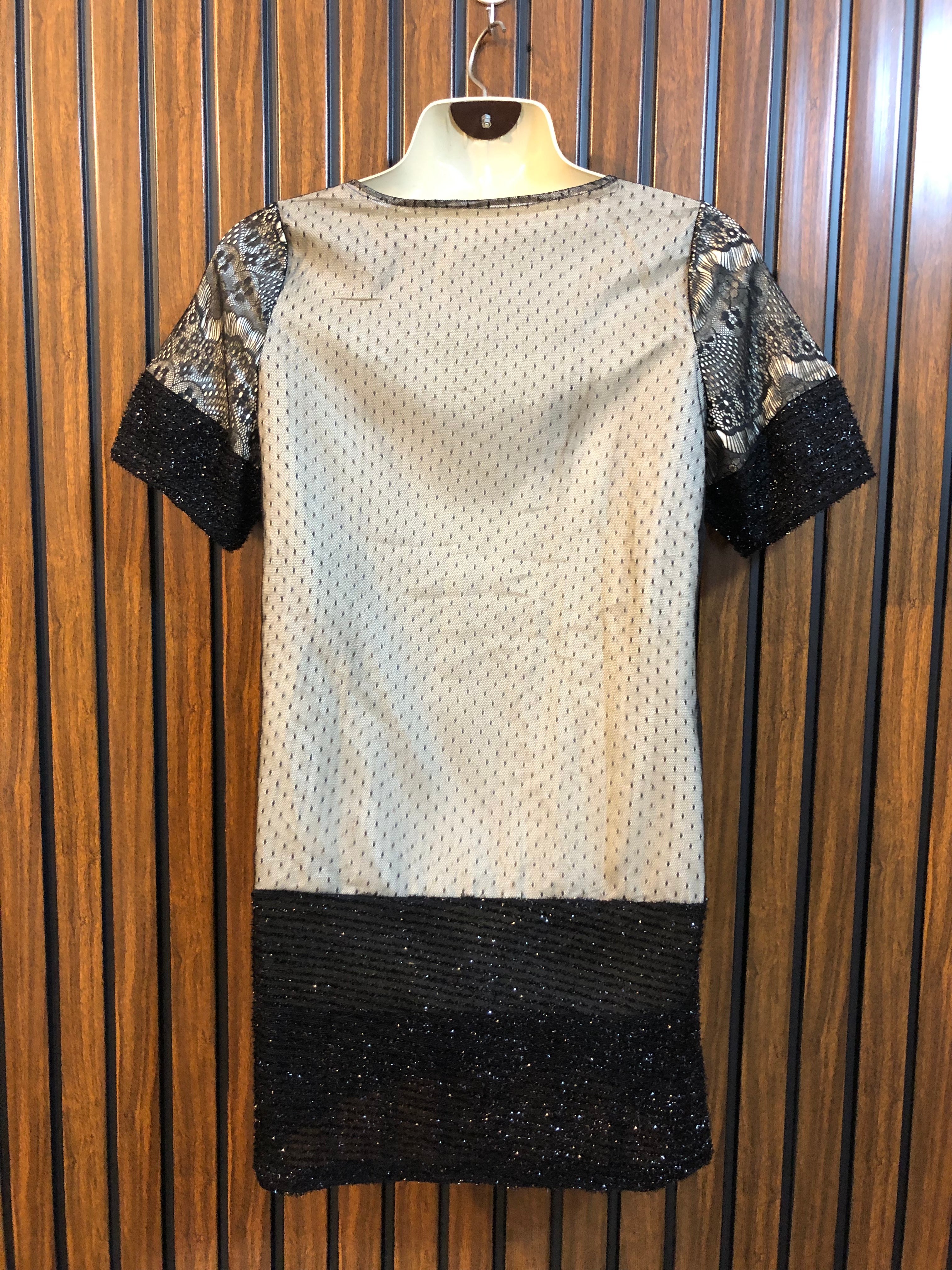 chest 18  lenght 27  fabric net and silk Luxury Style Mini Dress Collection