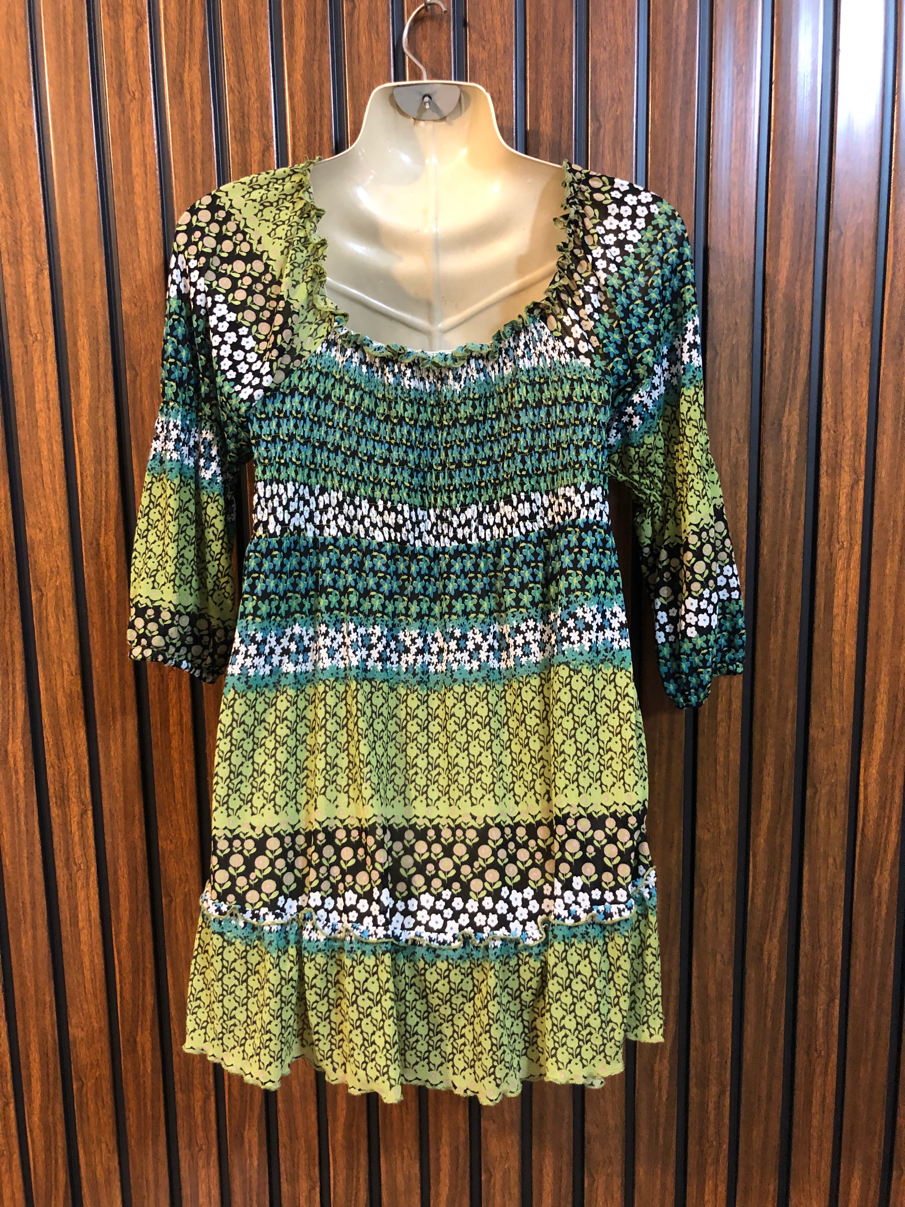 chest 20  lenght 26  fabric net Trendy Branded Women’s Mini Dresses