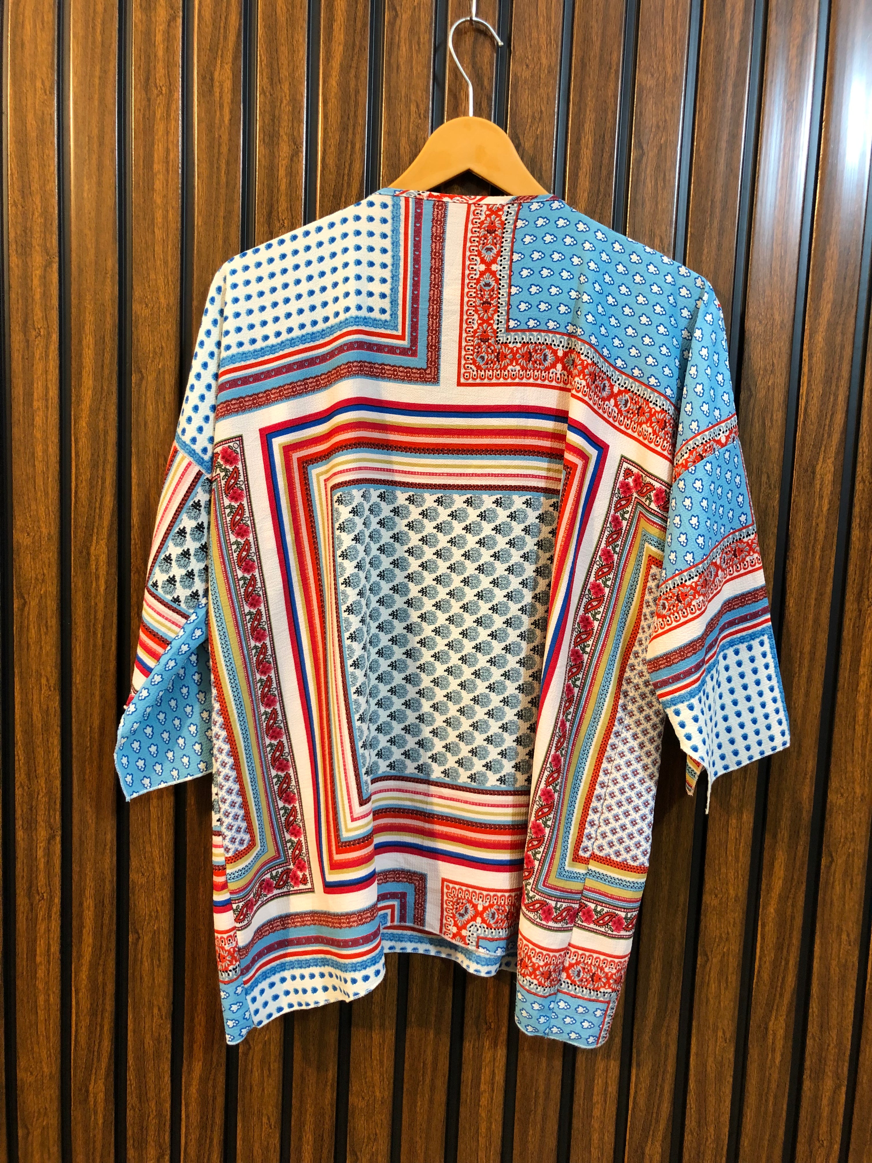 chest 20  baggy style  lenght 25 to 26  fabric jorjet Trendy Girls Tops