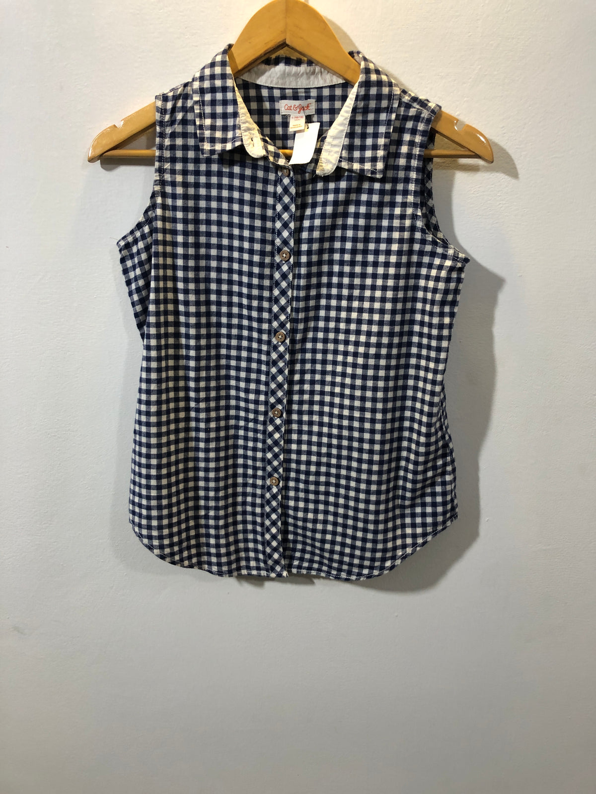 Classic Western Sleeveless Button-Up for Women