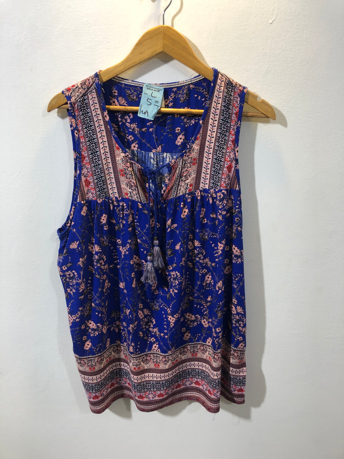 Dust & Daisies: Women's Sleeveless Country Top
